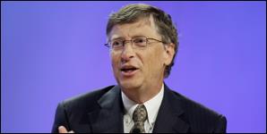 Global philanthropist: Bill Gates